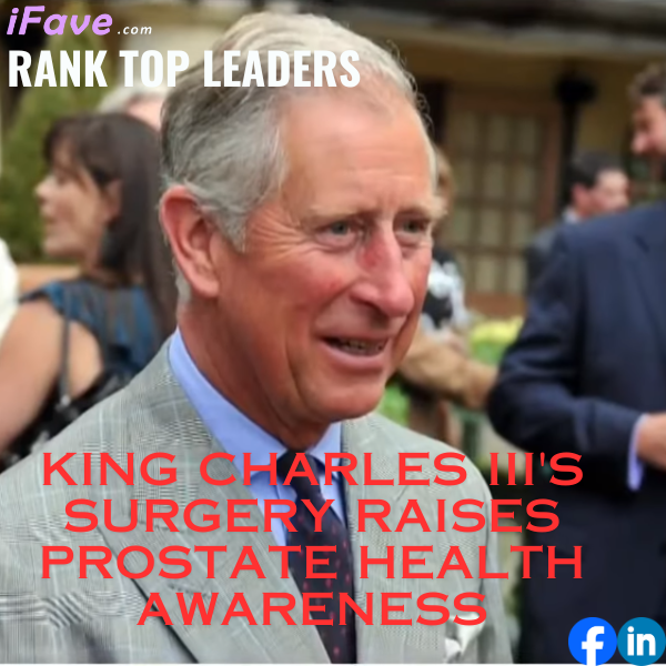 Image showing King Charles III's symbolizing the importance of prostate health